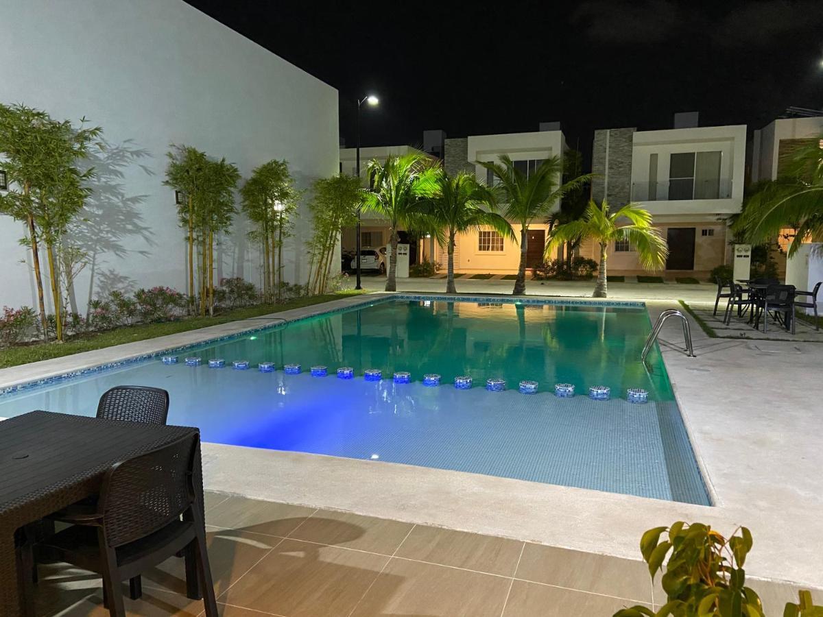 Casa Playa Del Carmen Villa Exterior foto